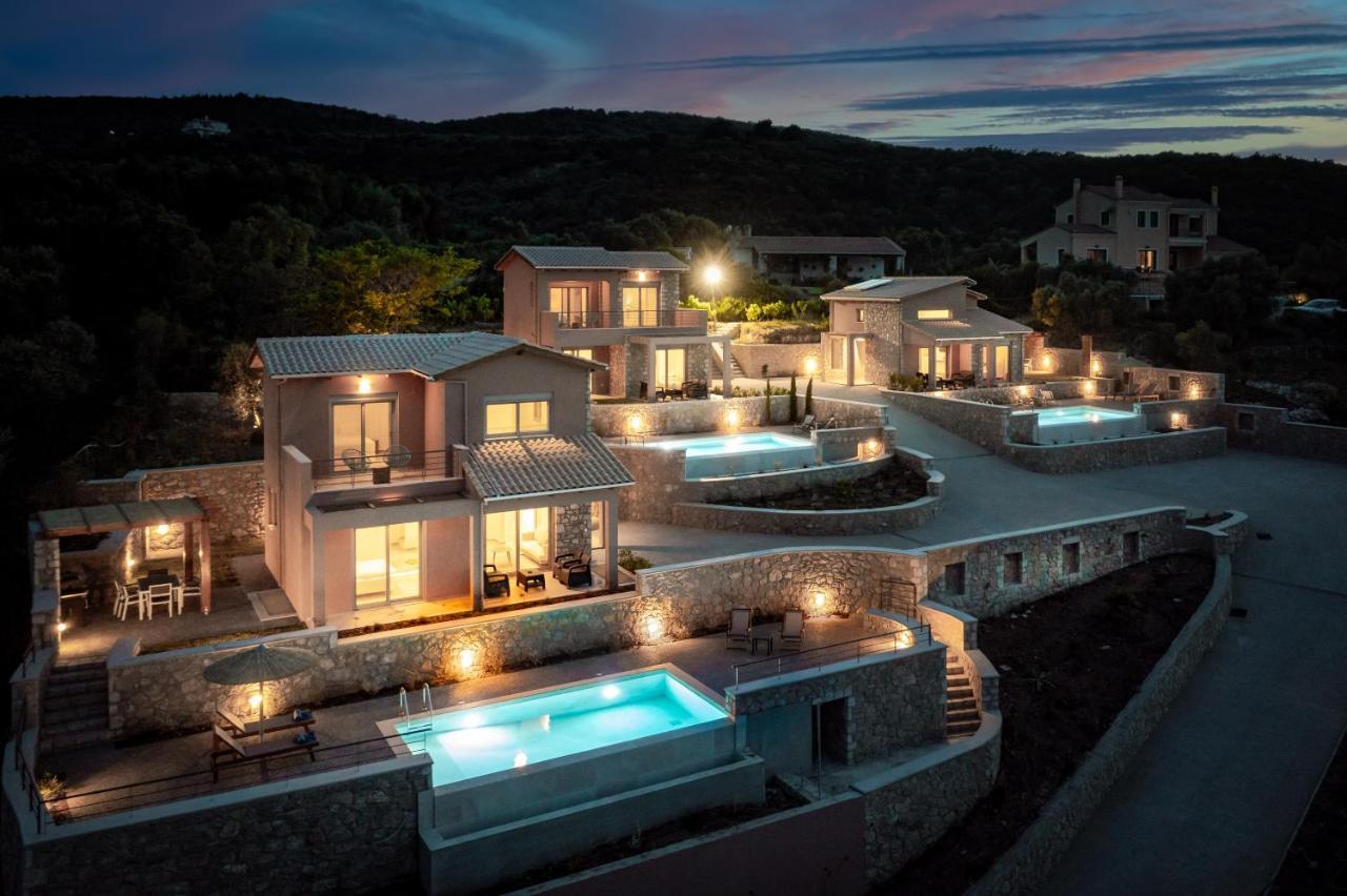31 Blue Ionian Villas Apolpaina Exterior foto