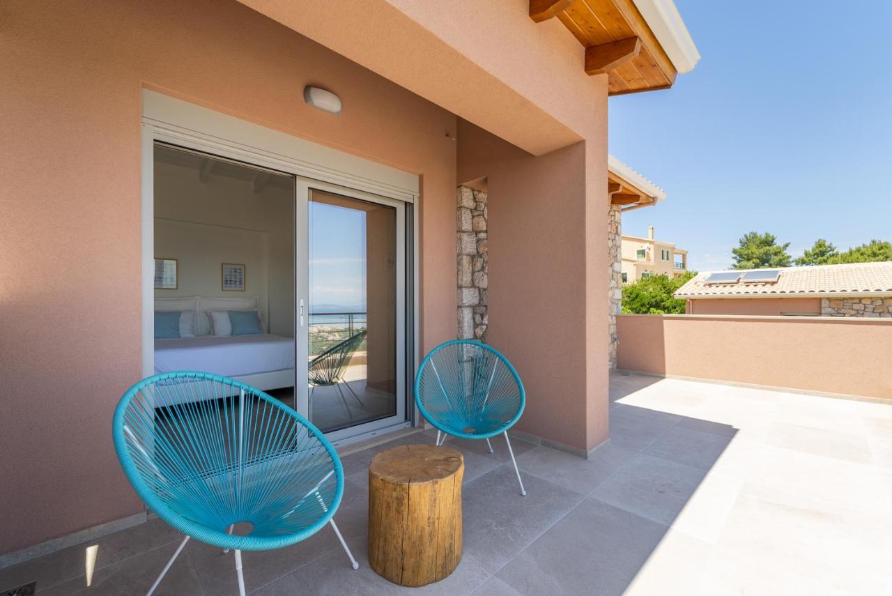 31 Blue Ionian Villas Apolpaina Exterior foto