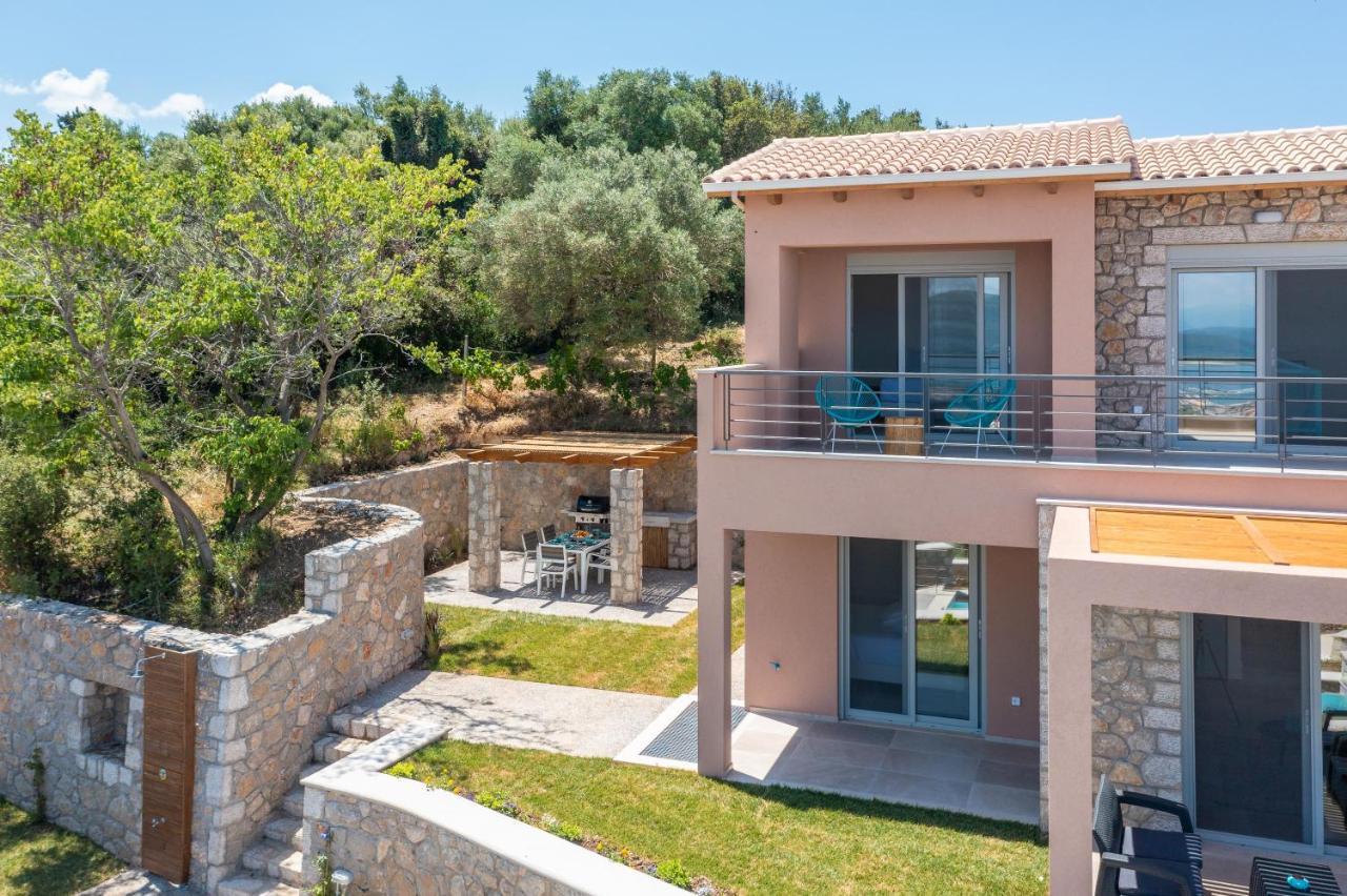 31 Blue Ionian Villas Apolpaina Exterior foto