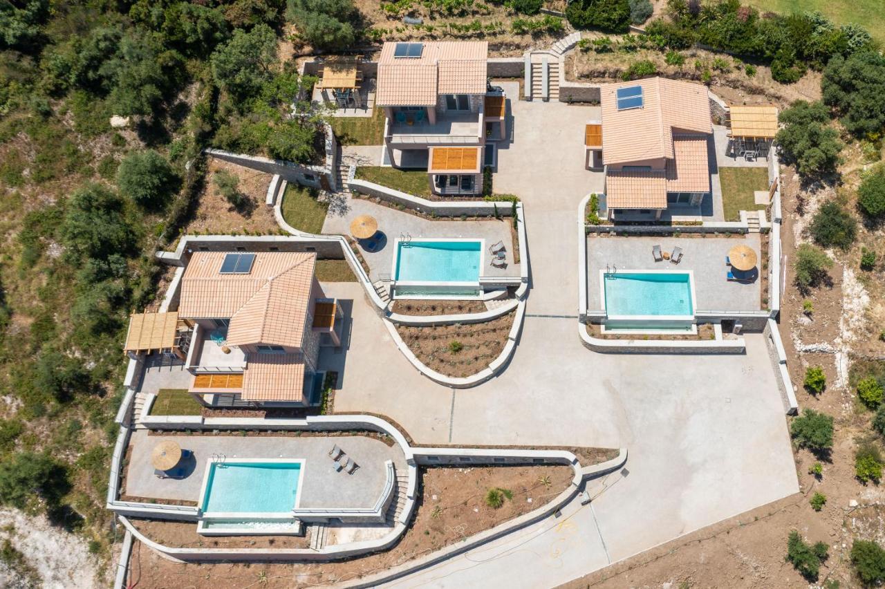 31 Blue Ionian Villas Apolpaina Exterior foto
