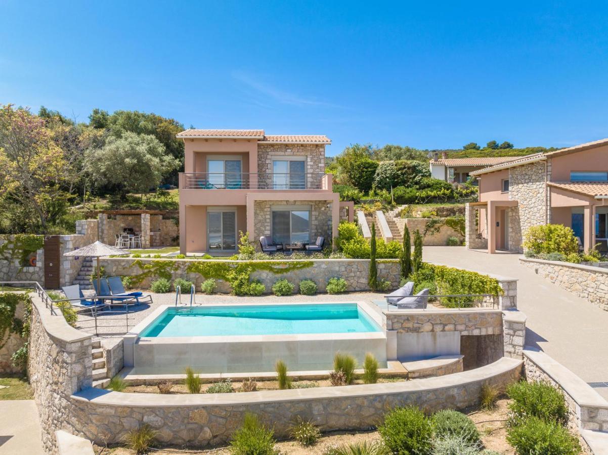 31 Blue Ionian Villas Apolpaina Exterior foto