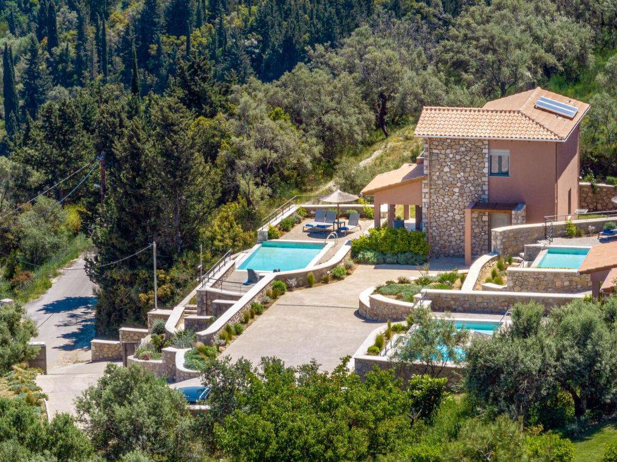 31 Blue Ionian Villas Apolpaina Exterior foto