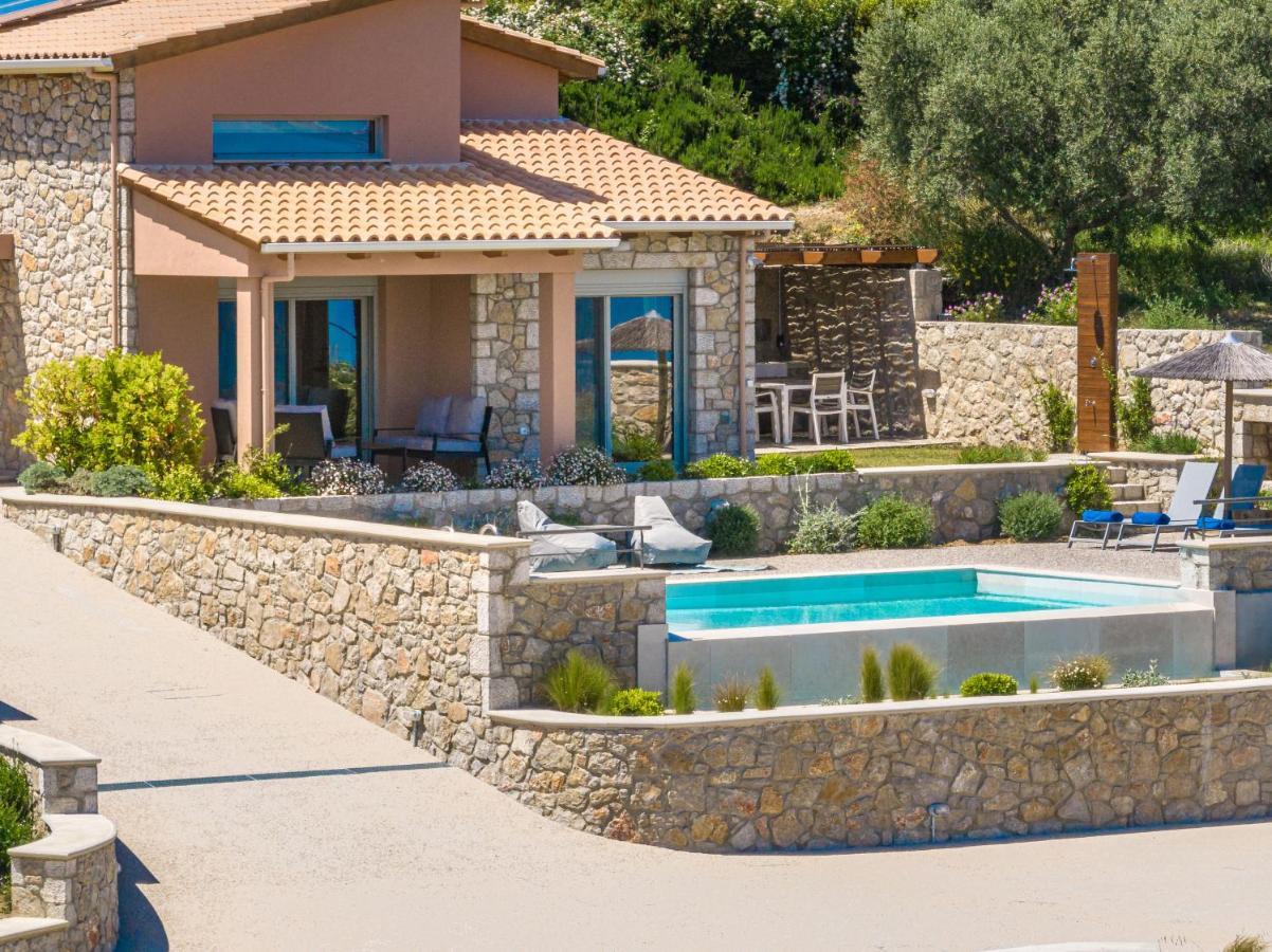 31 Blue Ionian Villas Apolpaina Exterior foto